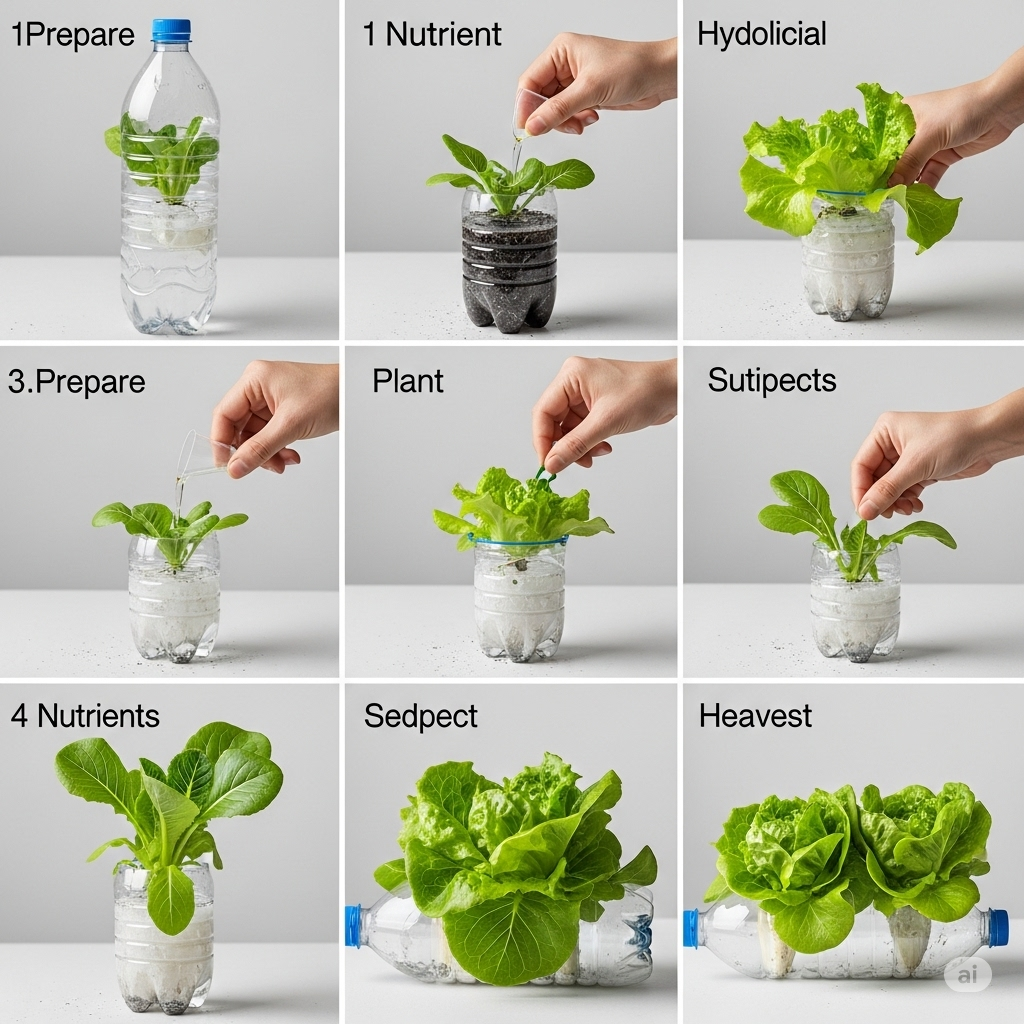 Grow New Lettuce Heads in Cut Bottles—No Garden Needed - Home Garden Tips
