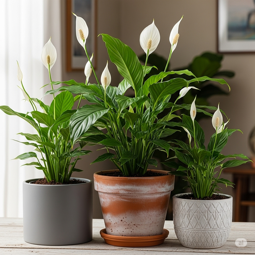 Peace Lily Potting Guide: Soil, Water, and Light Tips - Home Garden Tips
