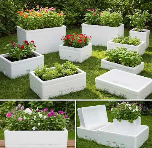 Styrogrow Box Effective solution for beginners using Styrofoam boxes for gardening ...