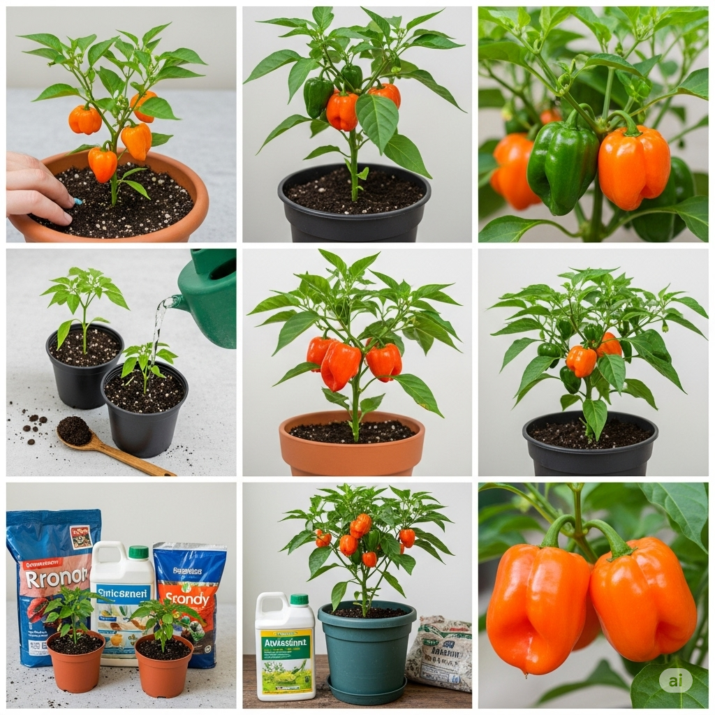 Plant It Once and Harvest Thousands: How to Grow Habanero Peppers in ...