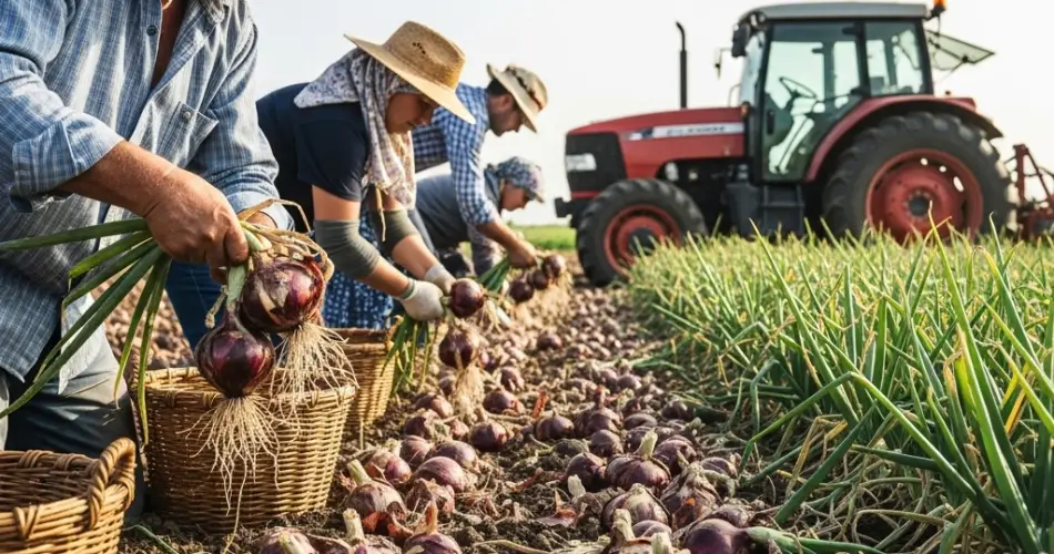 How to Tell When Onions Are Ready to Harvest - Home Garden Tips