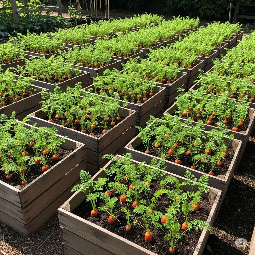 Grow Straight Carrots in Deep Backyard Crates - Home Garden Tips