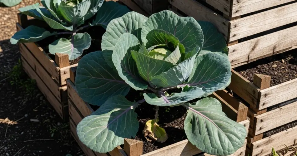 How to Grow Cabbage in Wooden Boxes on Your Balcony - Home Garden Tips