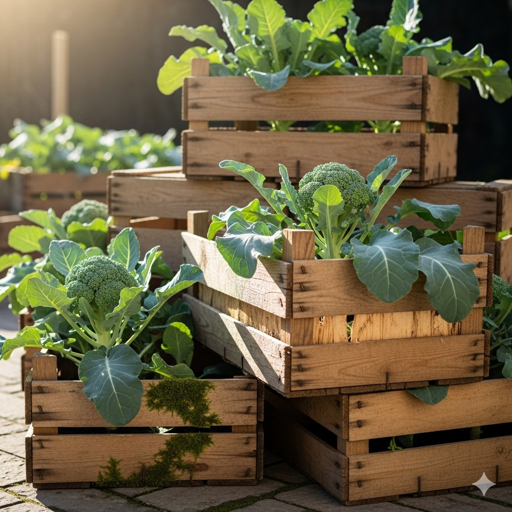 Fertilizing Broccoli in Wooden Box Gardens - Home Garden Tips