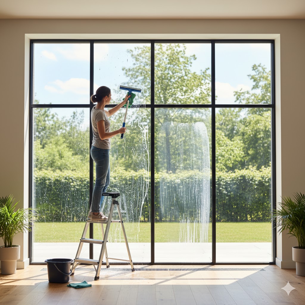 Self Clean Windows How to quickly clean large windows: from now on you'll see zero streaks ...
