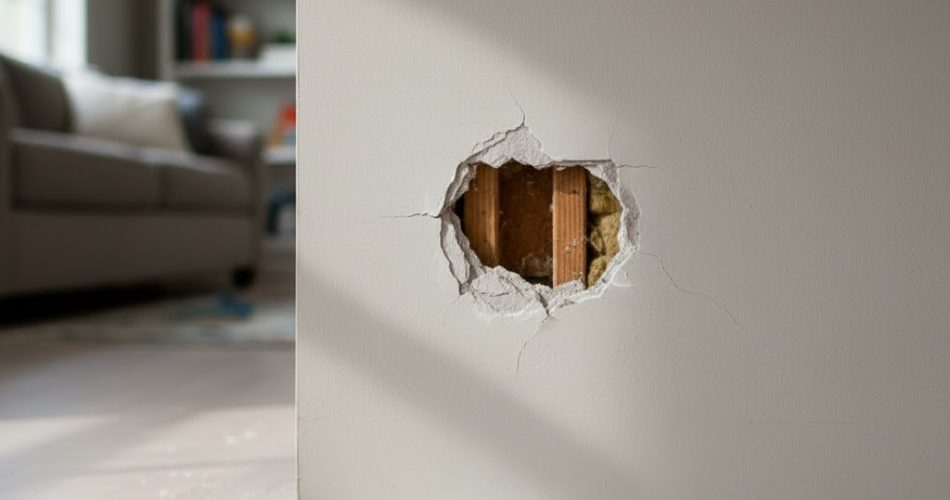 Goodbye holes in your wall, with the bricklayer's secret you can solve ...